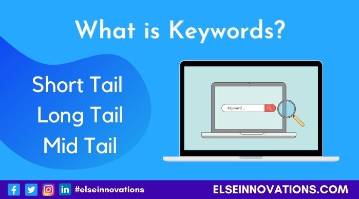 What is Keyword - Short Tail, Mid Tail, Long Tail, LSI Keywords Use in SEO